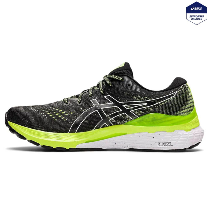 Asics black new arrivals green