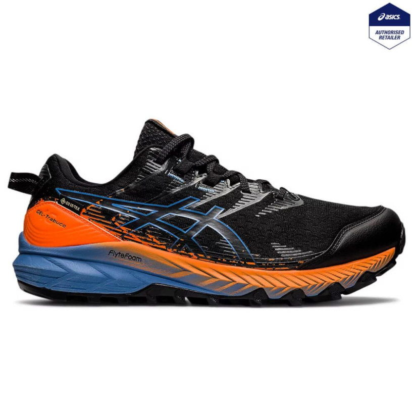 Asics Gel Trabuco 10 GTX Black Blue Harmony 1011B328 002 Sportkult