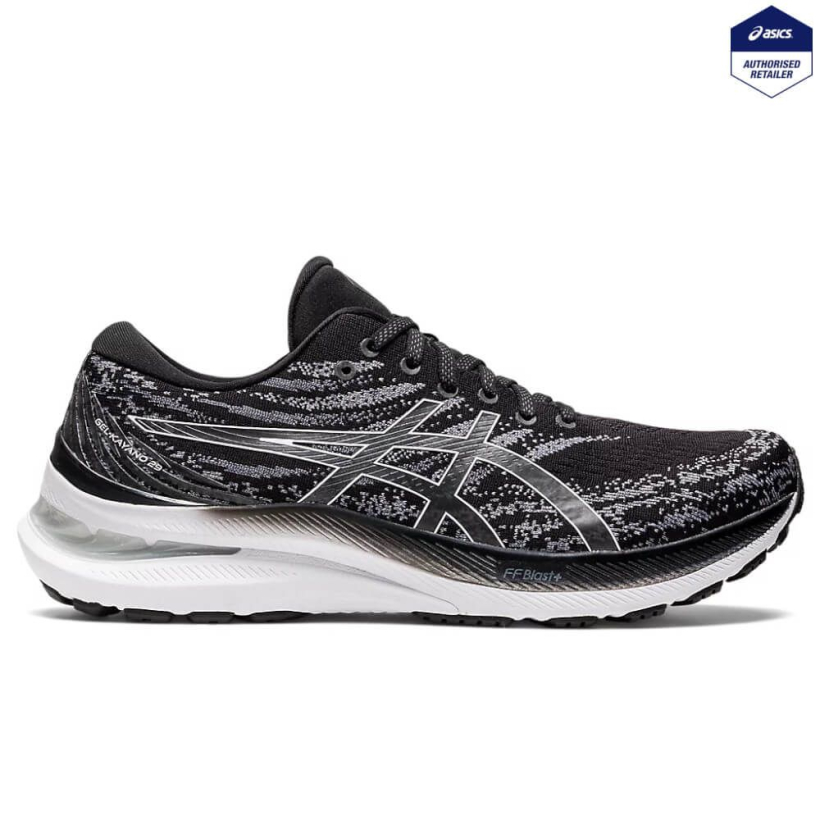 Asics Gel Kayano 29 Extra Wide Black White 1011B471 002 Sportkult