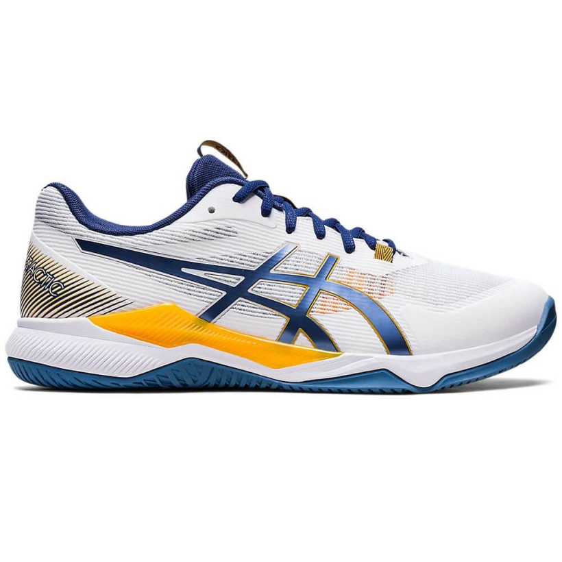 Asics white dark ocean hot sale