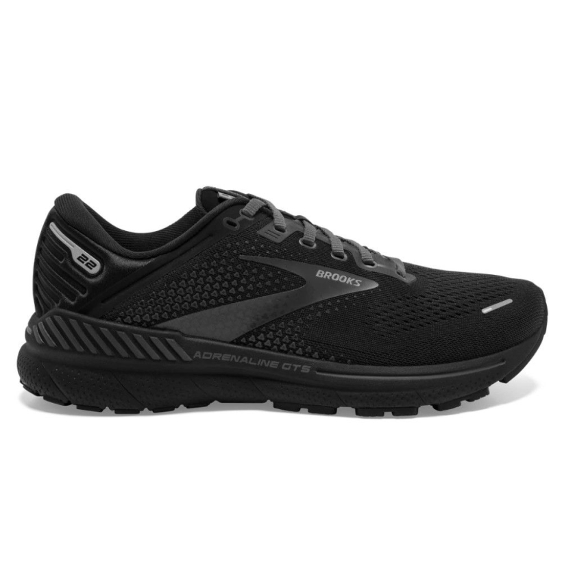 Brooks Adrenaline GTS 22 Wide Black Black Ebony 110366 2E 020 Sportkult