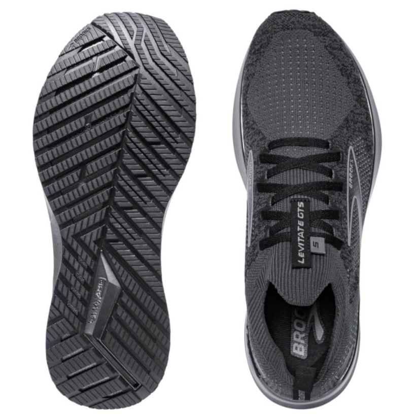 Brooks Levitate StealthFit GTS 5 Black Ebony 110373 1D 051 Sportkult