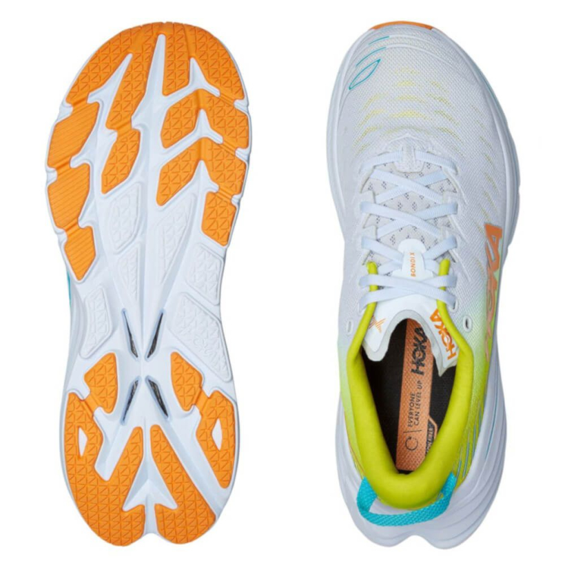 Hoka One One Bondi X White Primrose
