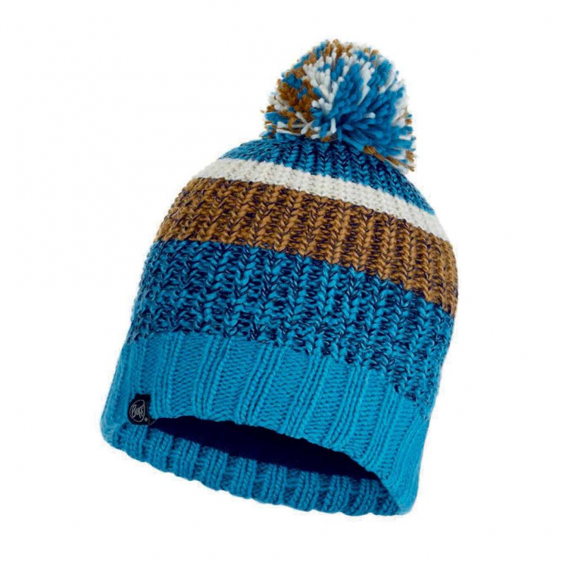 Зимняя шапка Buff Knitted & Polar Hat Stig Teal Blue (арт. 117853.706.10.00) - 