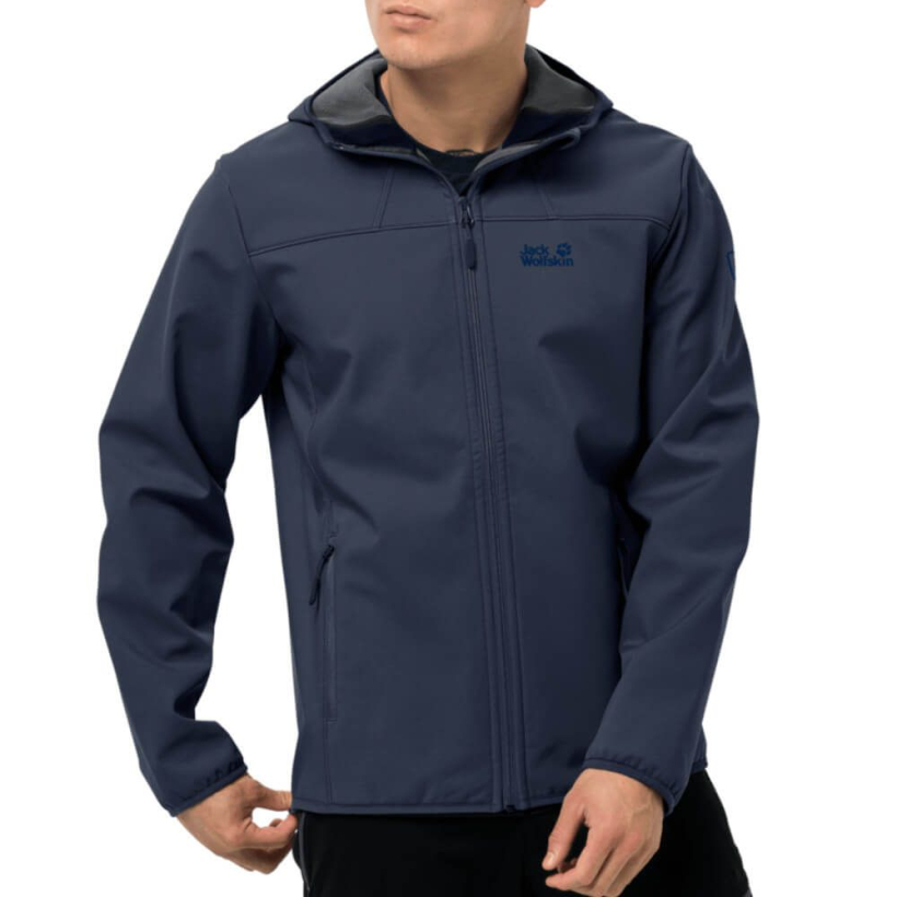 Jack Wolfskin Northern Point Windproof Softshell Night Blue 1304001 1033 Sportkult