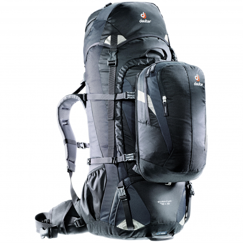 Deuter Quantum 70 10 Black Silver 3510415 Sportkult