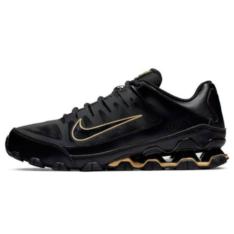 Nike Reax 8 TR Black Metallic Gold 621716 020 Sportkult