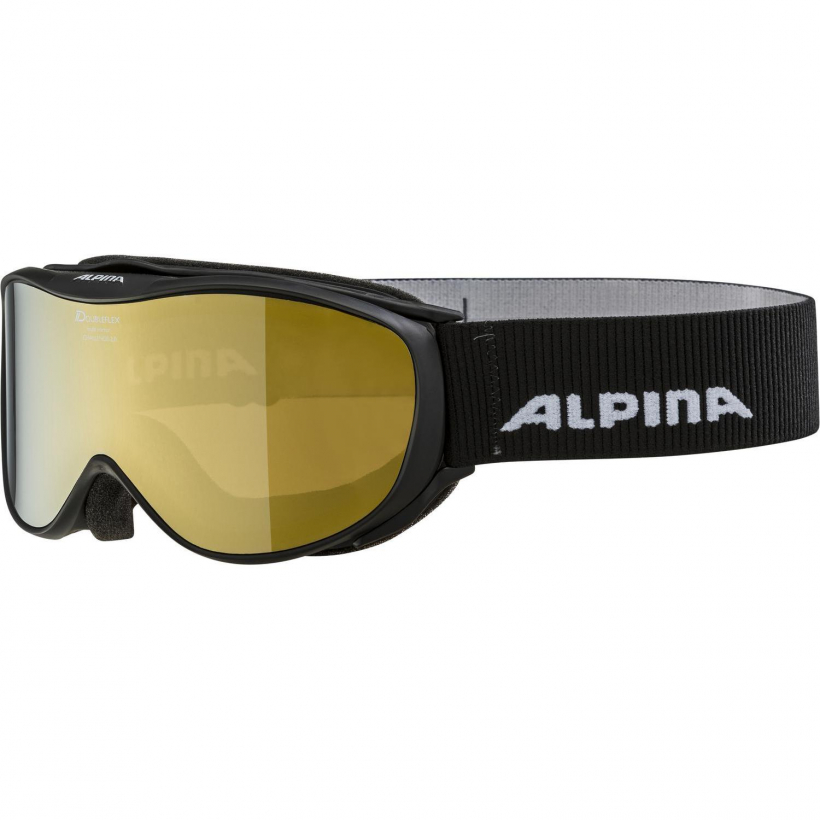 Очки горнолыжные Alpina 2018-19 Challenge 2.0 Mm Black Mm Gold S2 женские (арт. A7095838) - 