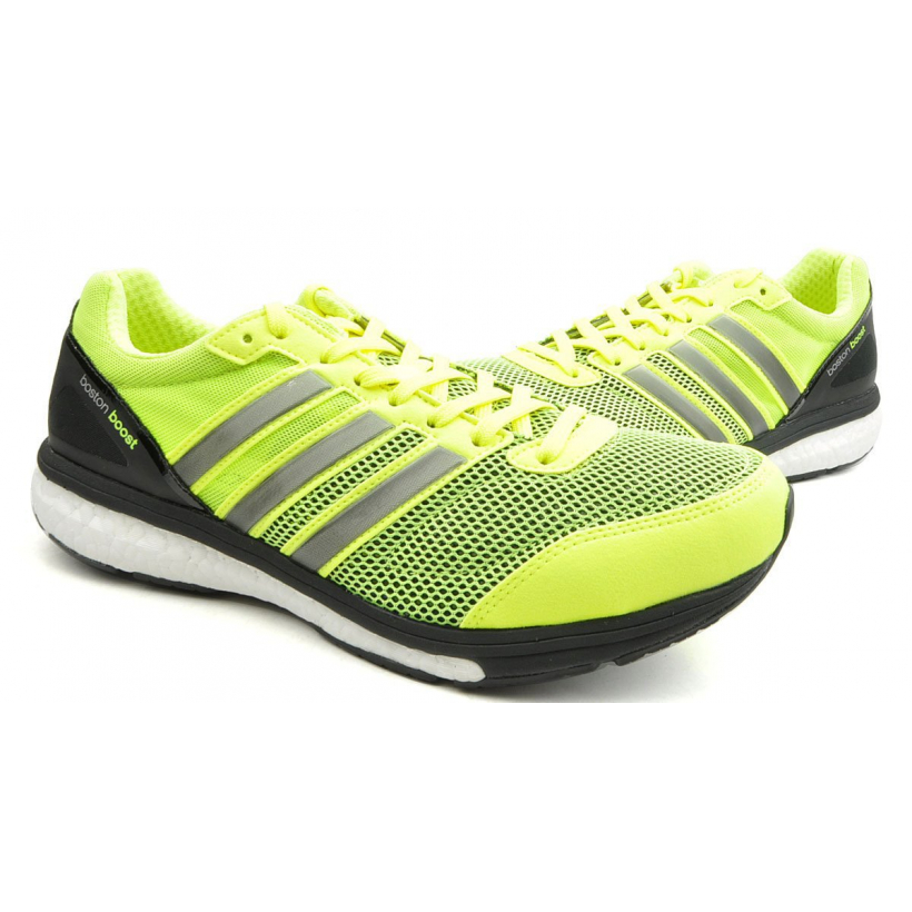 Adidas boston boost green top