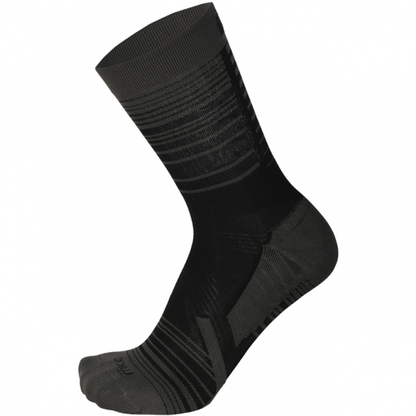 Носки для трейлраннинга с сеткой NanoGLIDE®  Mico Trail Run M1 (арт. CA00105) - 170-черный