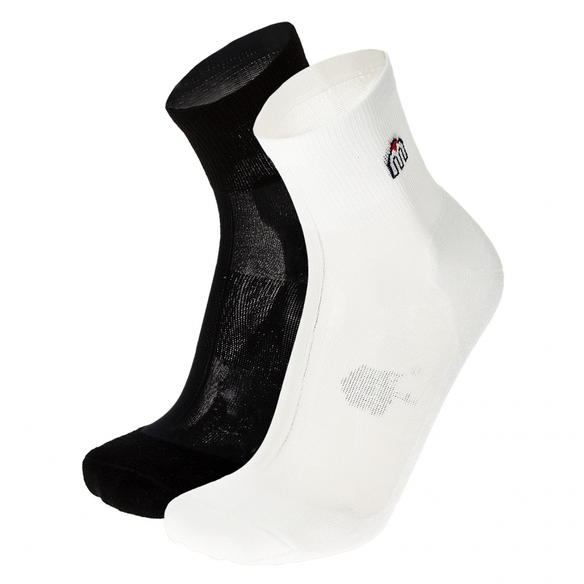 Комплект носков Mico Jogging x 2 Socks Extra Dry Run (арт. CA01283) - 911-черный