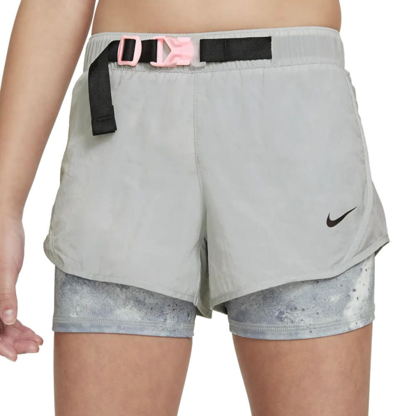 Шорты Nike Dri-FIT Tempo Running Grey для девочки (арт. DA1302-077) - 