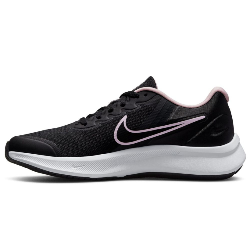 Nike star runner black floral clearance