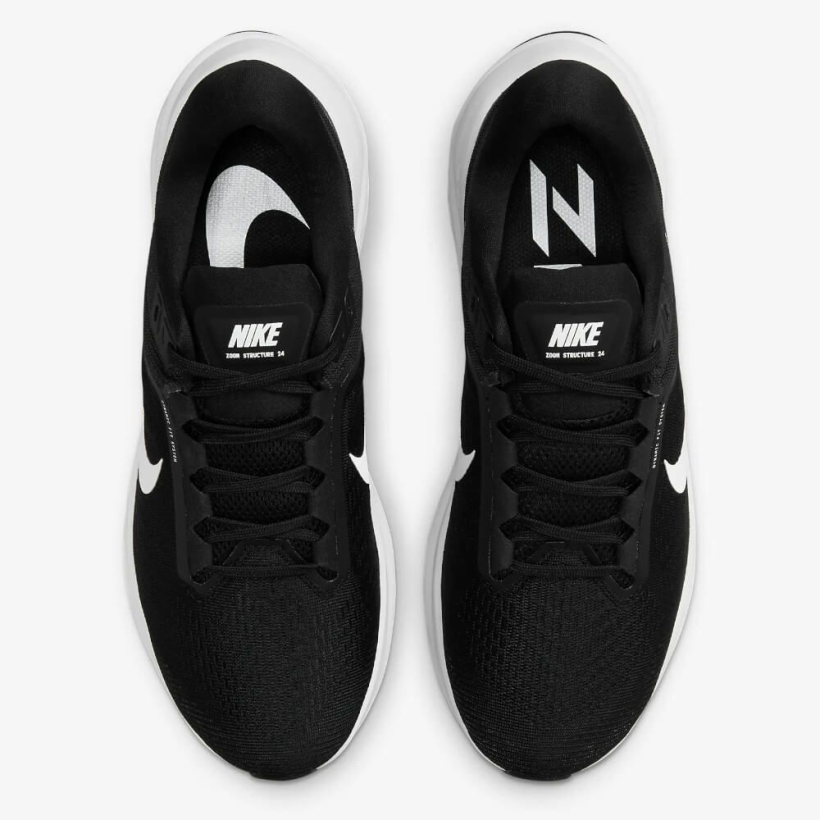 Nike Air Zoom Structure 24 Black White DA8535 001 Sportkult