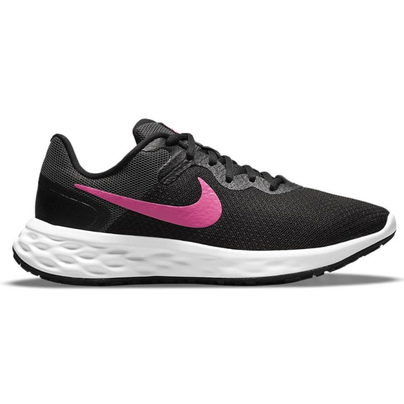 Girls black and pink nike sales