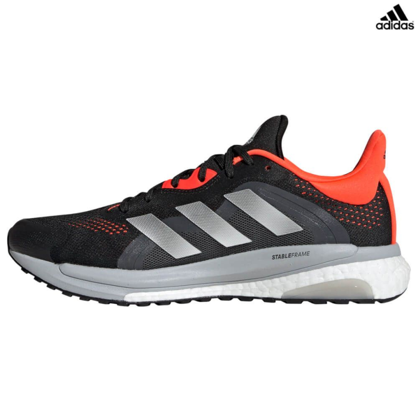 Adidas Solar Glide ST 4 Black Grey Red