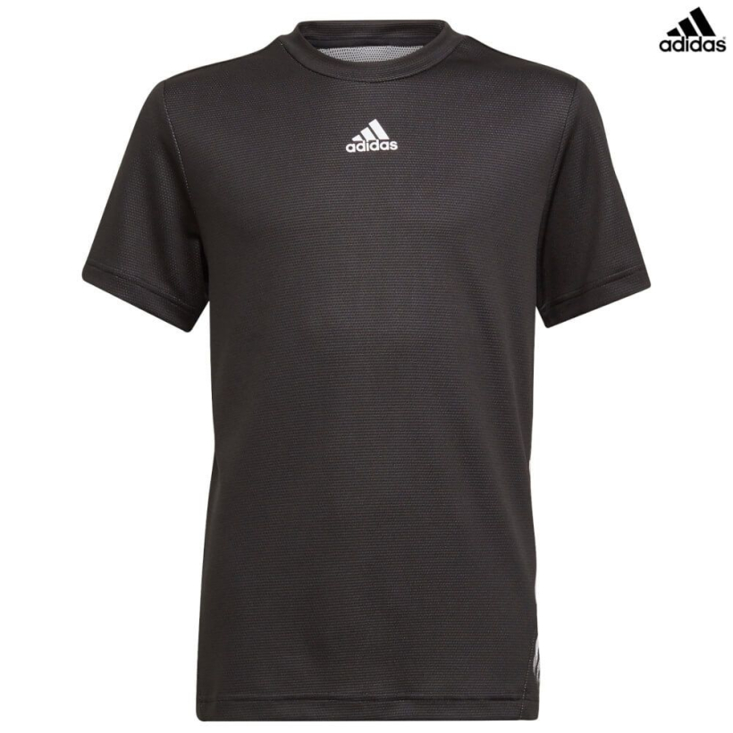 Футболка Adidas Aeroready Black/White для мальчика (арт. GM8481) - 