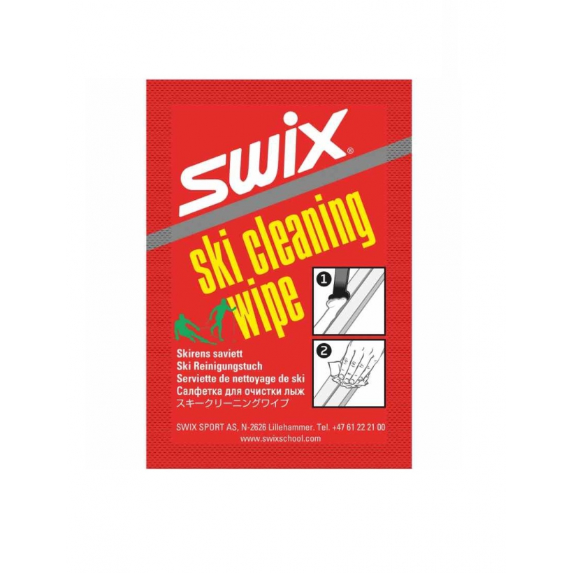 Салфетки Swix для очистки лыж (5 шт.) (арт. I60C) - 