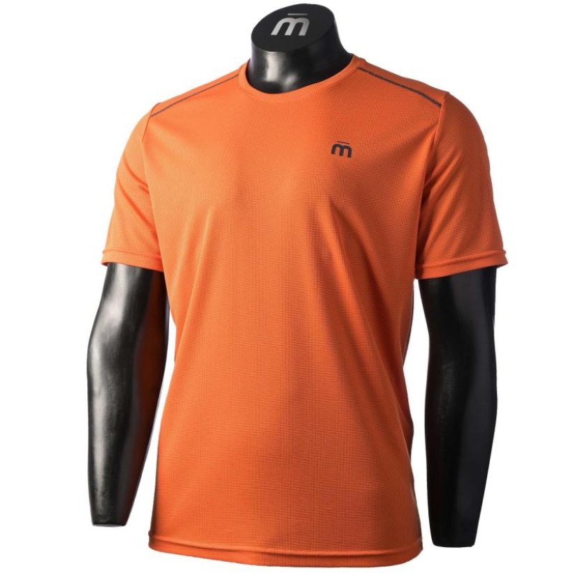 Футболка для бега Mico Extra Dry Multisport мужская (арт. IN03131) - 893-оранжевый