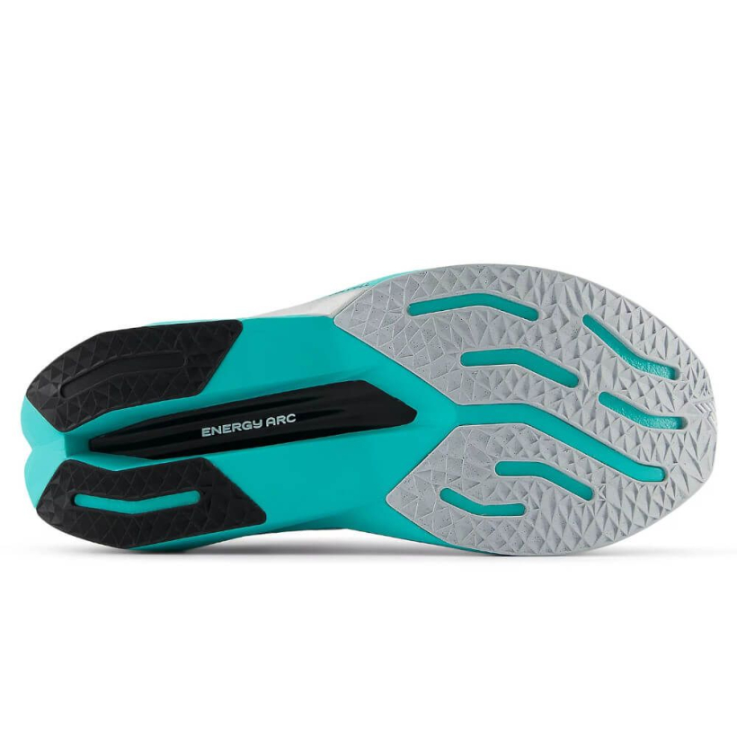 New Balance FuelCell SuperComp Trainer v3 White Cyber Jade MRCXLW4 D Sportkult
