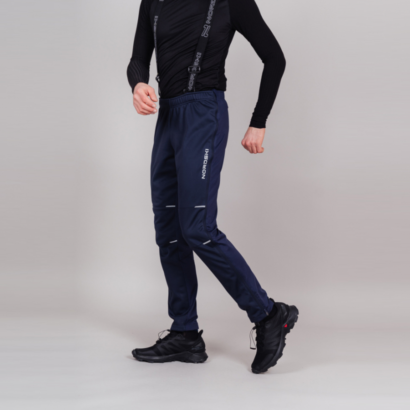 Разминочные брюки Nordski Premium Blueberry мужские (арт. NSM305021) - 