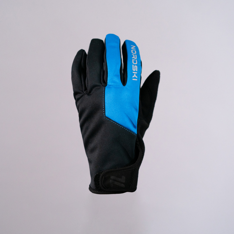 Перчатки Nordski Racing Black/Blue WS (арт. NSU136170) - 