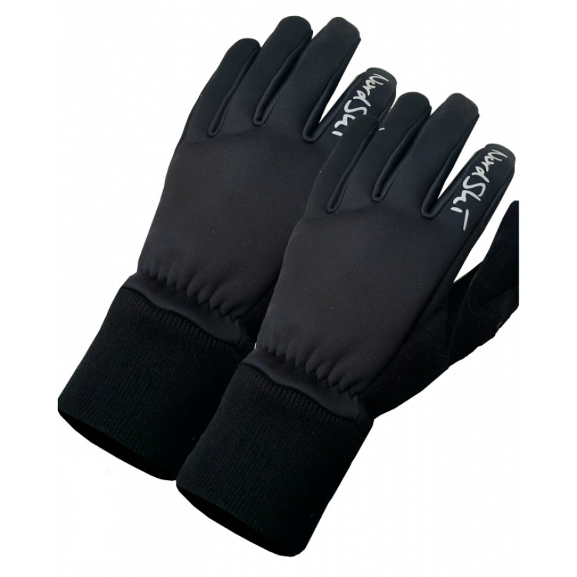Теплые лыжные перчатки Nordski Warm Black WS (арт. NSV134100) - 