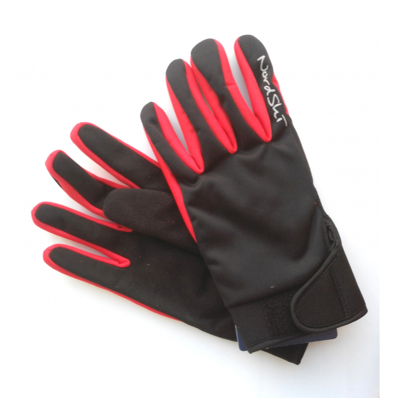 Лыжные перчатки Nordski Racing Black/Red WS (арт. NSV136190) - 