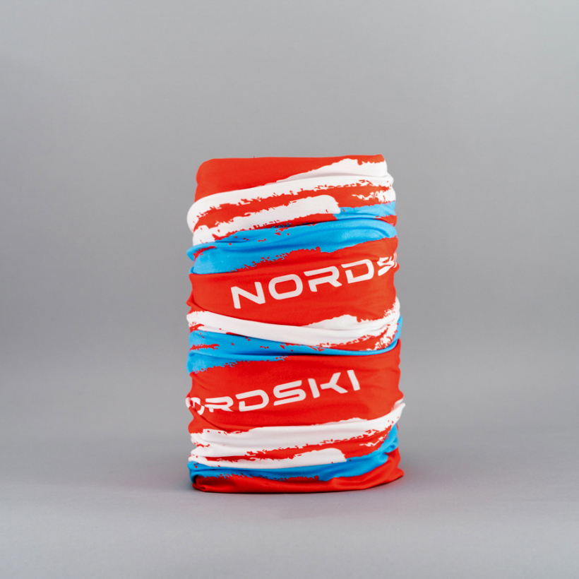 Баф Nordski Stripe Red/Blue (арт. NSV409987) - 