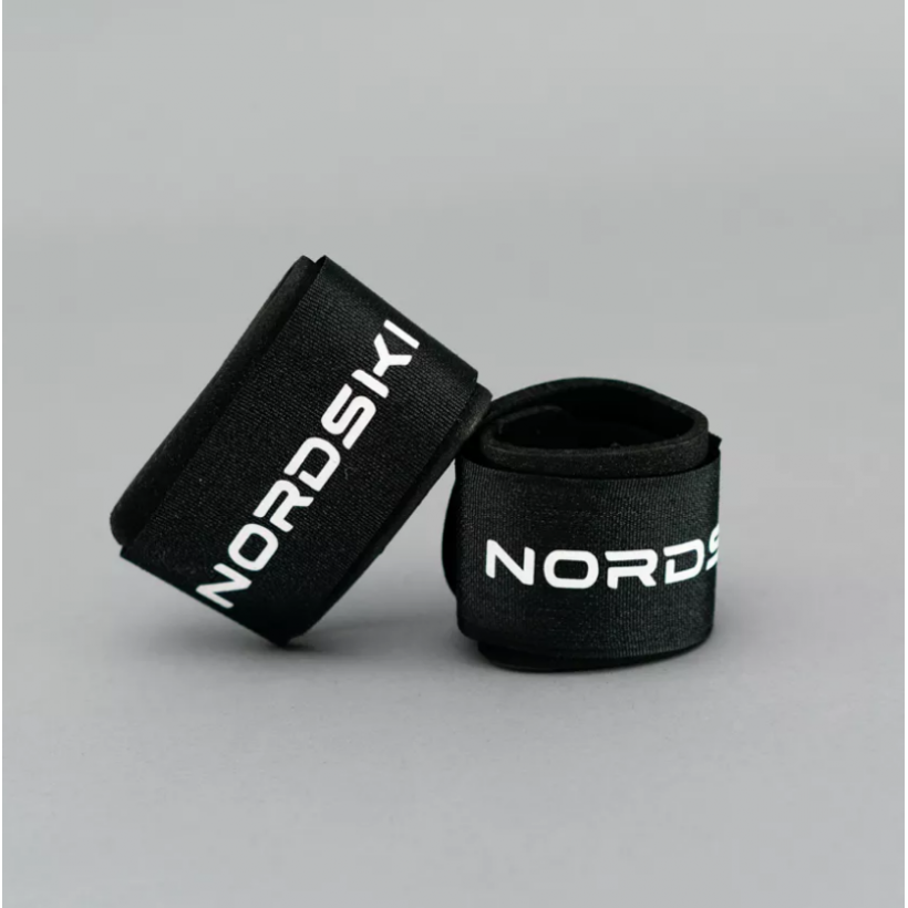 Липучки для лыж Nordski Black/White (арт. NSV465001) - 