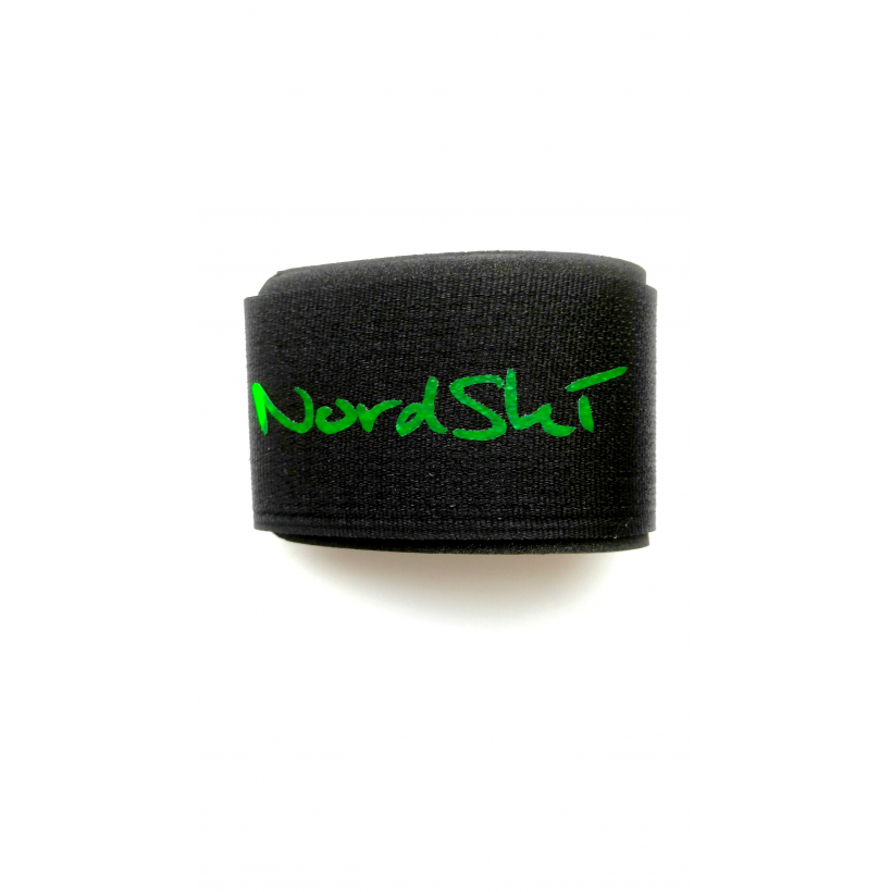 Липучки для беговых лыж NordSki Black/Green (арт. NSV465160) - 