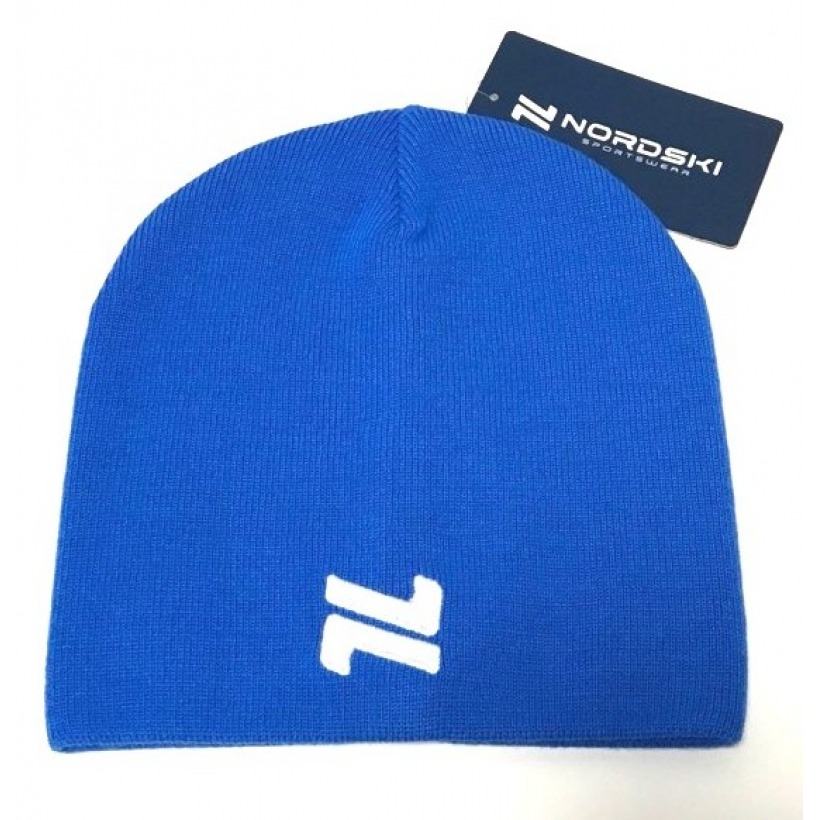 Лыжная шапка Nordski Logo Blue (арт. NSV476701) - 