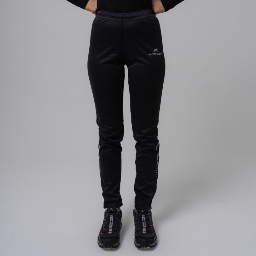 Разминочные брюки Nordski Pro Black W женские (арт. NSW513100) - 