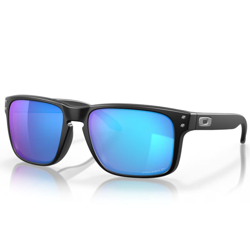 Oakley holbrook polarized men's matte black sunglasses oo9102 9855 clearance