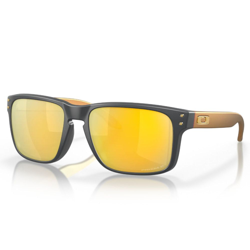 Oakley Holbrook Matte Carbon Frame Prizm 24k Polarized