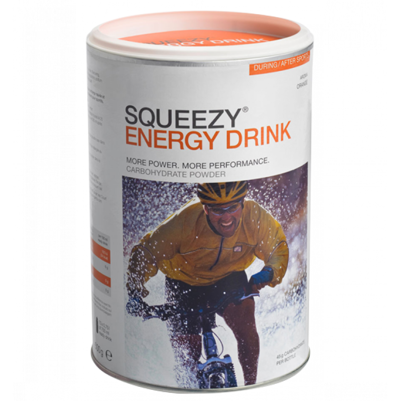 SQUEEZY Напиток изотонический ENERGY DRINK апельсин, 500 г (арт. PU0002) - 