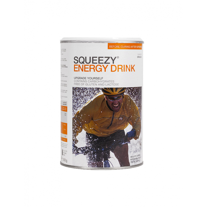 SQUEEZY Напиток изотонический ENERGY DRINK апельсин, 2000 г (арт. PU0042) - 