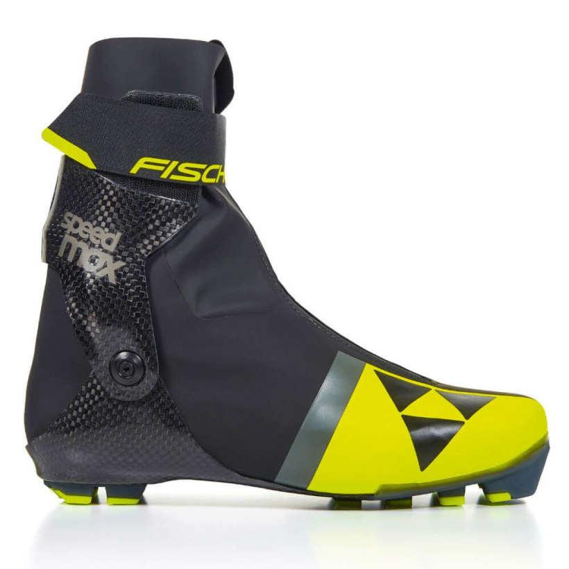 Ботинки лыжные Fischer Speedmax Skate Black/Yellow унисекс (арт. S01022) - 