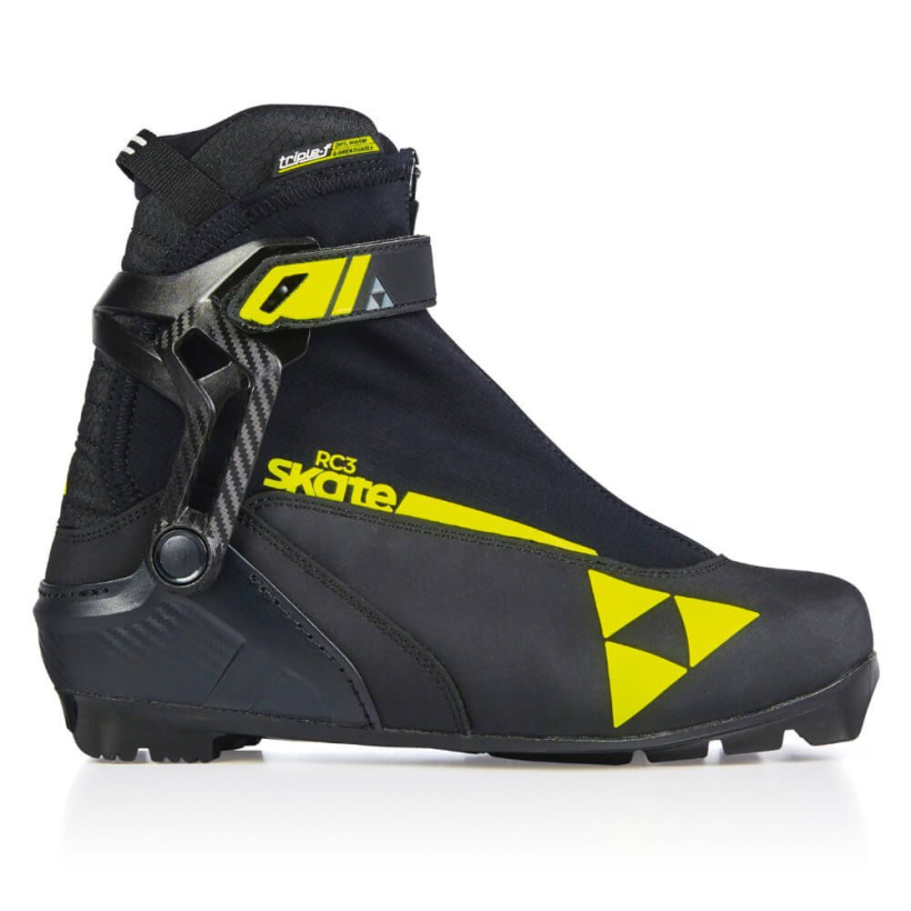 Ботинки лыжные Fischer RC3 Skate Black/Yellow унисекс (арт. S15621) - 
