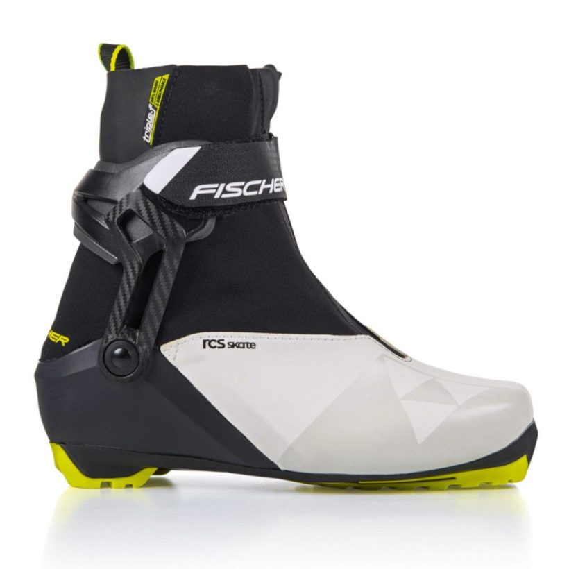 Ботинки лыжные Fischer RCS Skate Black/White/Yellow женские (арт. S16022) - 