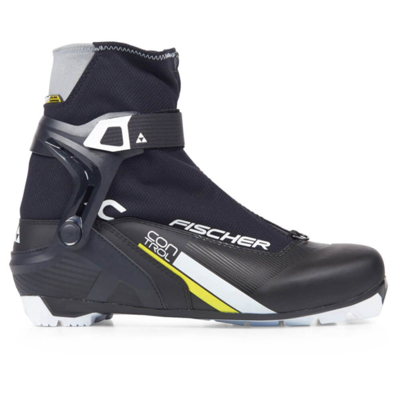 Ботинки лыжные Fischer XC Control Ski Black/White/Yellow унисекс (арт. S20519) - 