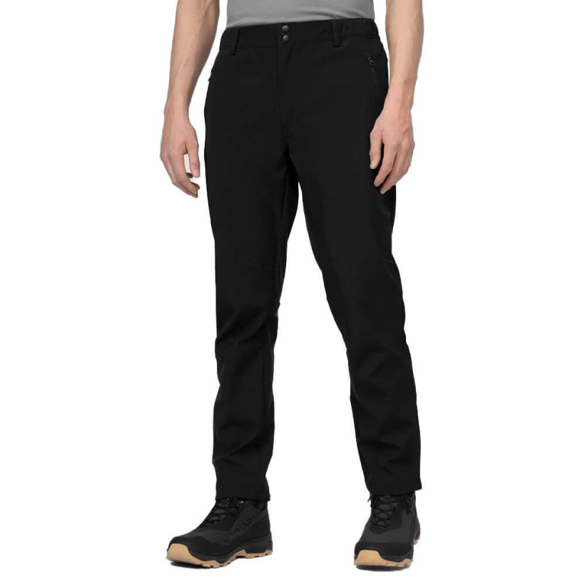 Треккинговые брюки 4F SPMT001 Softshell Black мужские (арт. SPMT001-20S) - 