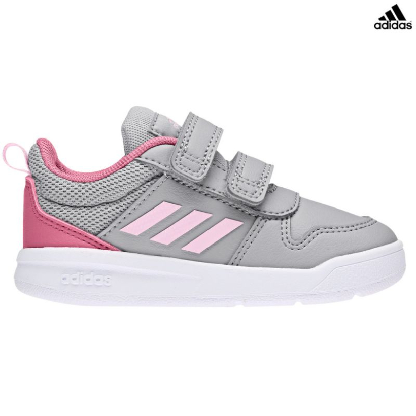 Кроссовки Adidas Tensaur I Grey/Pink детские (арт. GW9084) - 