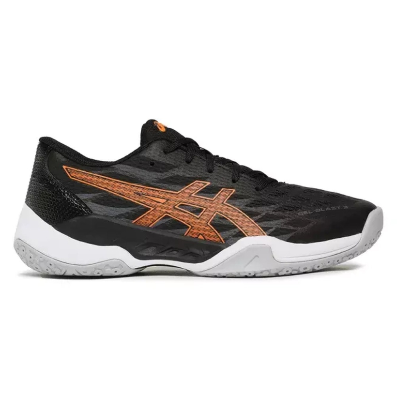 Asics Gel Blast 3 GS Indoor Black Shocking Orange 1074A035 001 Sportkult