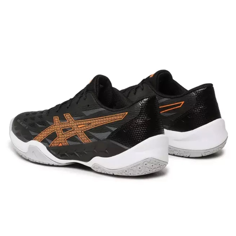 Asics Gel Blast 3 GS Indoor Black Shocking Orange 1074A035 001 Sportkult