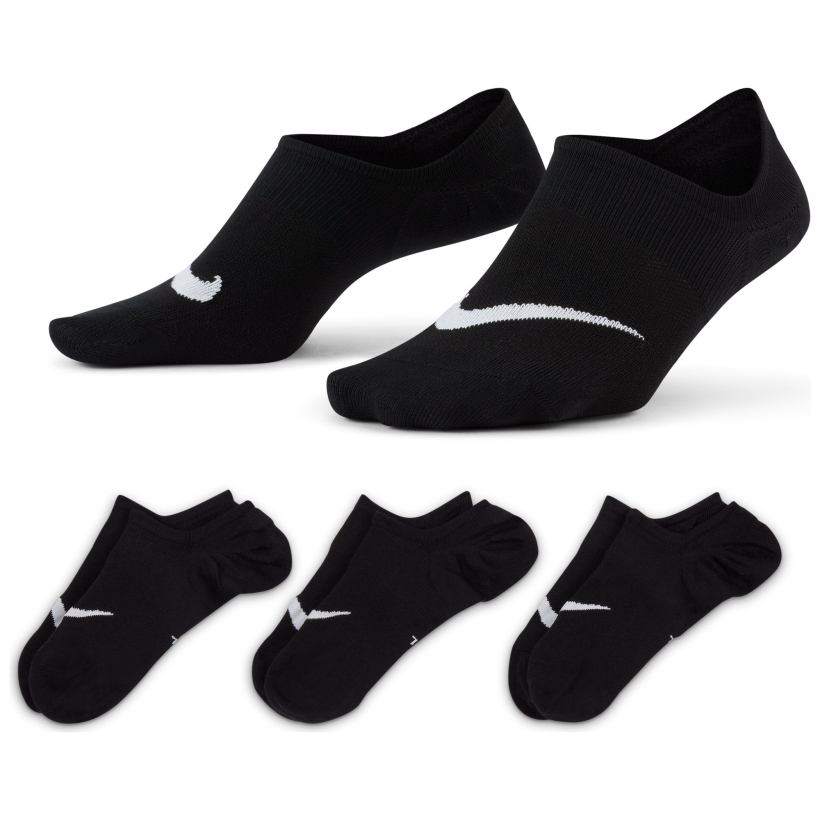 Носки Nike Everyday Plus Lightweight 3 Pairs Black женские (арт. SX5277-011) - 