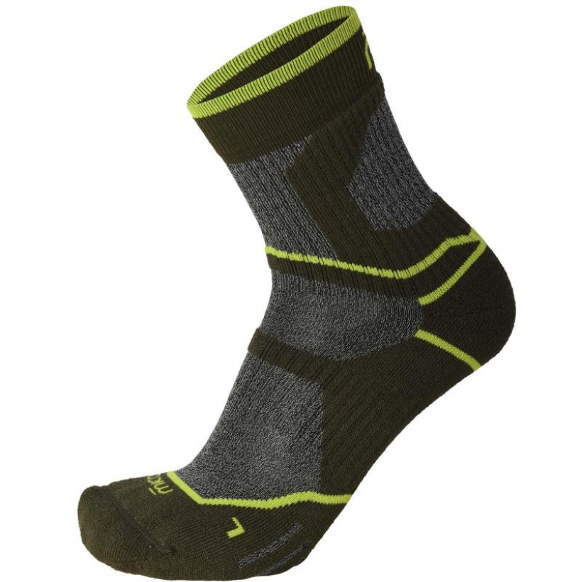 Носки Mico Trekking Coolmax Medium Socks (арт. CA03058) - 006-зеленый