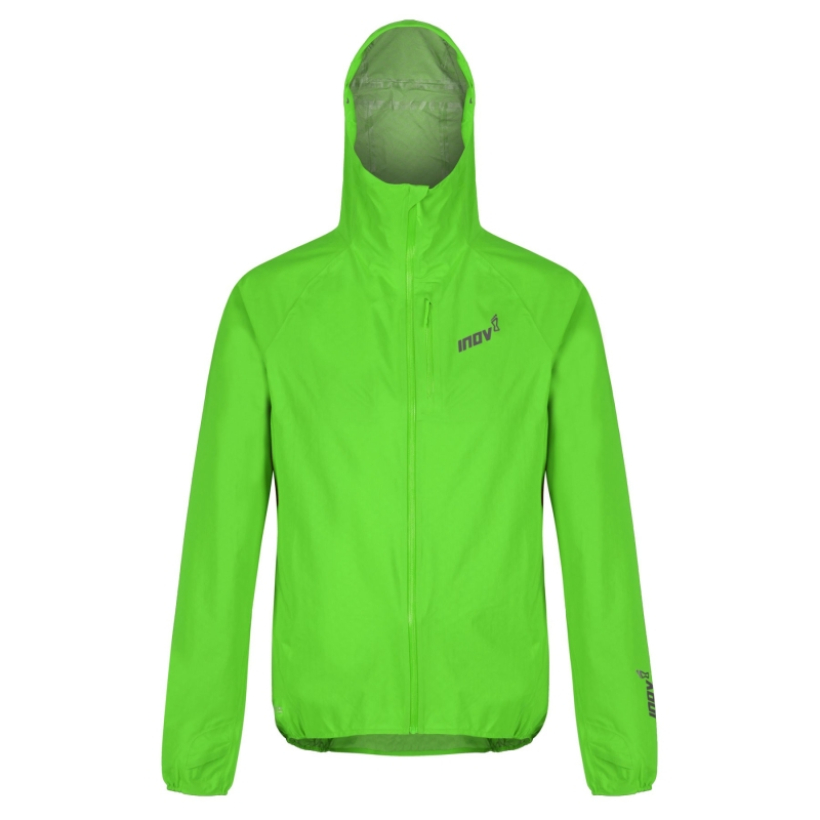 Inov 8 Stormshell Full Zipped Waterproof Green 20036 Sportkult