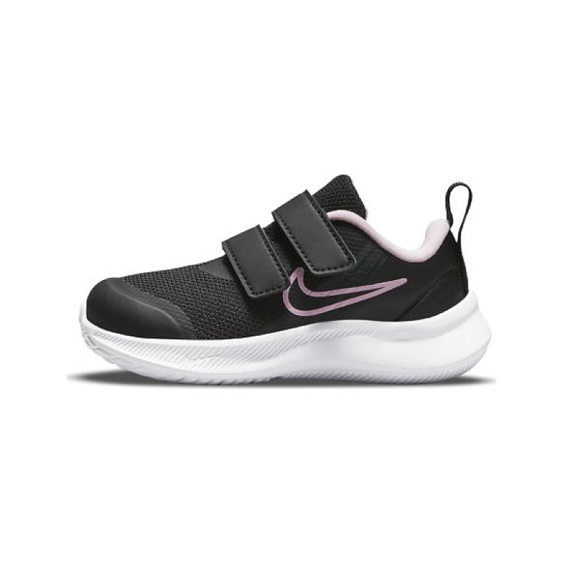 Кроссовки Nike Star Runner 3 TDV Black/Smoke Grey/Pink детские (арт. DA2778-002) - 