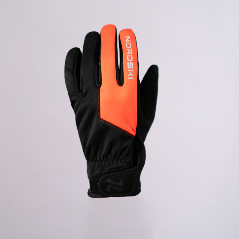 Лыжные перчатки Nordski Racing Black/Red WS (арт. NSU136190) - 